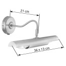 Globo 4405 fali lámpa Picture 2x40W | E14 - képmegvilágító