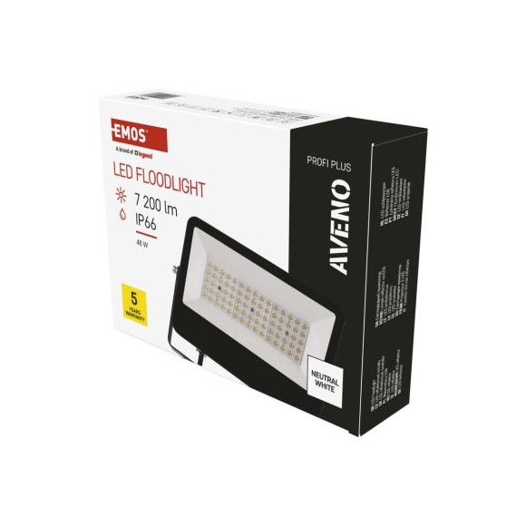 EMOS ZS2433 LED reflektor AVENO  | 48W integrált LED forrás | 7200lm | 4000K