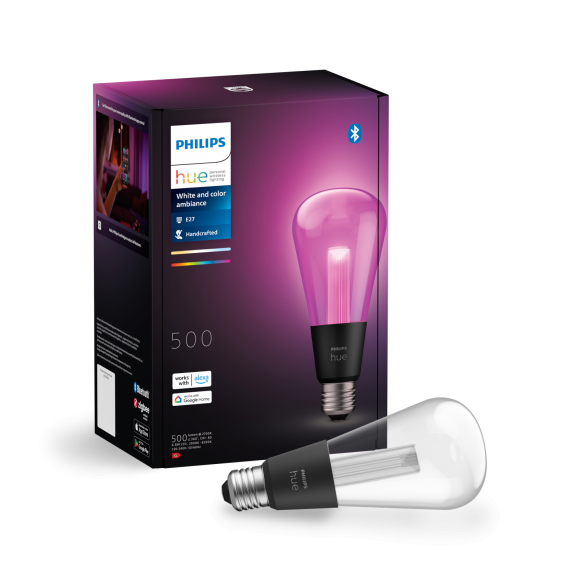 Philips Hue 8719514419391 LED intelligens izzó | 6,8W E27 | 2000-6500+RGBK