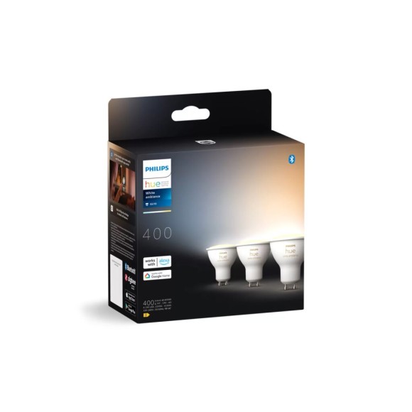 Philips HUE  8720169230095 LED intelligens izzó | 4,2W GU10 | 2200-6500K