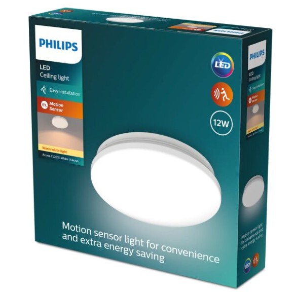 Philips 8720169295988 LED mennyezetre szerelhető lámpa Acuna  | 12W integrált LED forrás | 1350lm