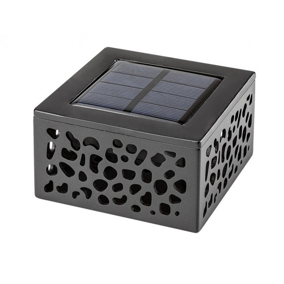 Rabalux 7032 LED kültéri napelemes asztali lámpa Medulin 1x0,5W | 8lm | 3000K | IP44 - fekete