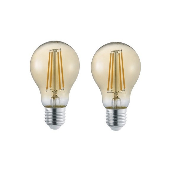 Trio 987-2479 LED izzó Lampe - borostyán