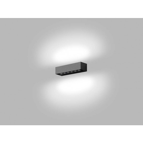 LED2 5131434 LED kültéri fali lámpa Beno 2x6W | 1000lm | 3000K | IP65 - antracit