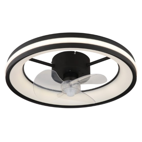 Globo 03651 LED ventilátor világítással GATIAN  | 30W integrált LED forrás | 2215lm | 2700-6500K