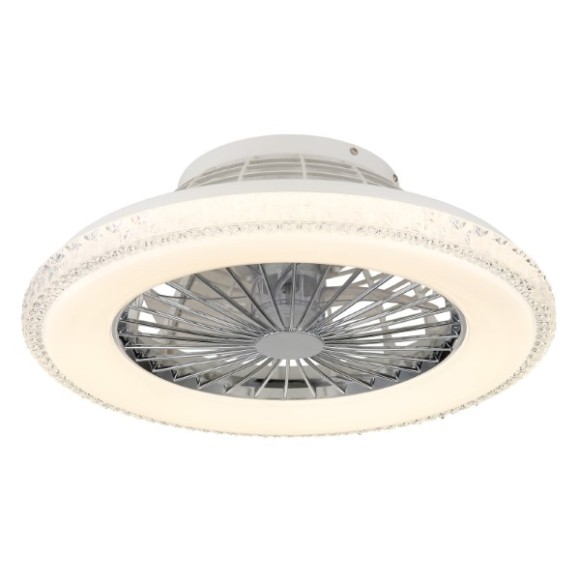 Globo 03654 LED ventilátor világítással CORUSSO  | 40W integrált LED forrás | 2500lm | 3000-6500K