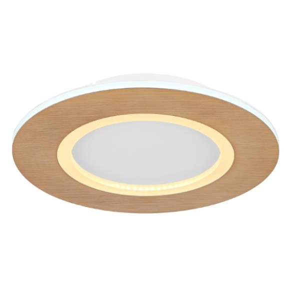 Globo 41767R LED mennyezetre szerelhető lámpa CLAY  | 24W integrált LED forrás | 1370lm | 2700-6500K