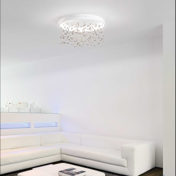 Ideal lux 315812 LED mennyezetre szerelhető lámpa ARMONY  | 77W integrált LED forrás | 7150lm | 3000K