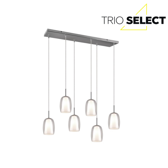 Trio SELECT 317500606  mennyezeti függőlámpa BARRET  E14