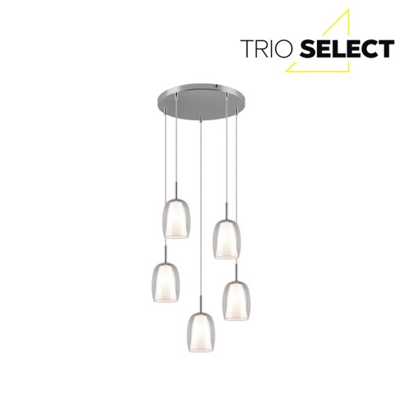 Trio SELECT 317530506  mennyezeti függőlámpa BARRET  E14