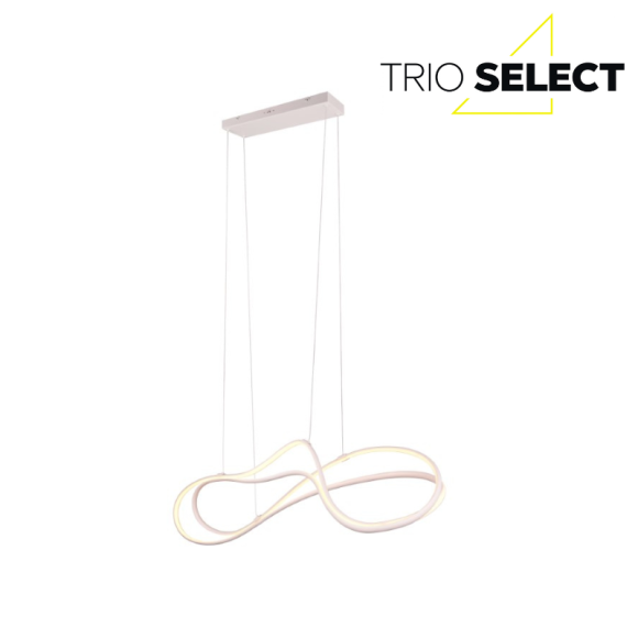 Trio SELECT 344310131  LED mennyezeti függőlámpa NALA  | 57W integrált LED forrás | 6800lm | 2300+3000+4000K