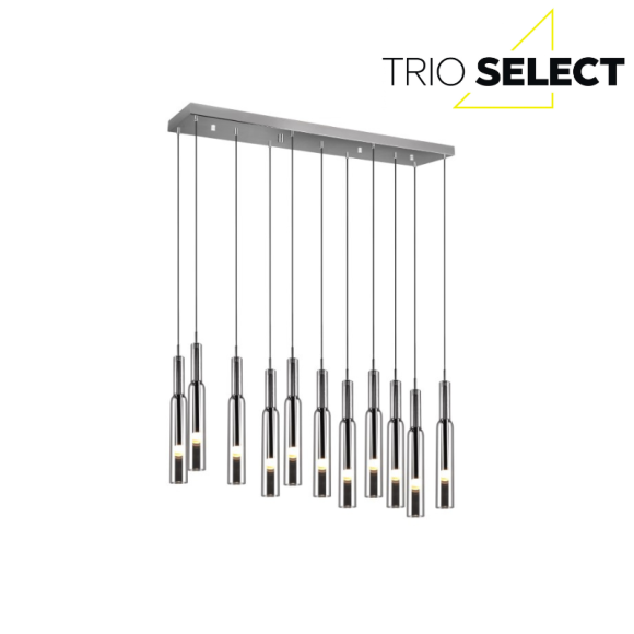 Trio SELECT 344511106  LED mennyezeti függőlámpa LUCENT  | 11x3W integrált LED forrás | 11x280lm | 2300+3000+4000K