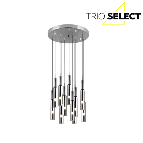 Trio SELECT 344531106  LED mennyezeti függőlámpa LUCENT  | 11x3W integrált LED forrás | 11x280lm | 2300+3000+4000K