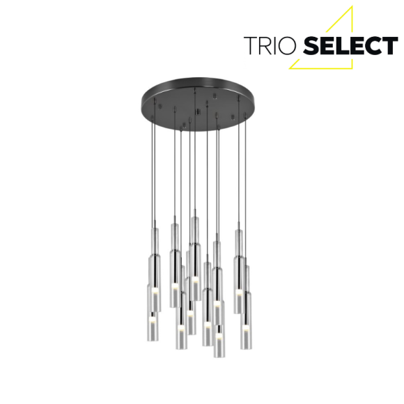 Trio SELECT 344531120 LED mennyezeti függőlámpa LUCENT  | 11x3W integrált LED forrás | 11x280lm | 2300+3000+4000K