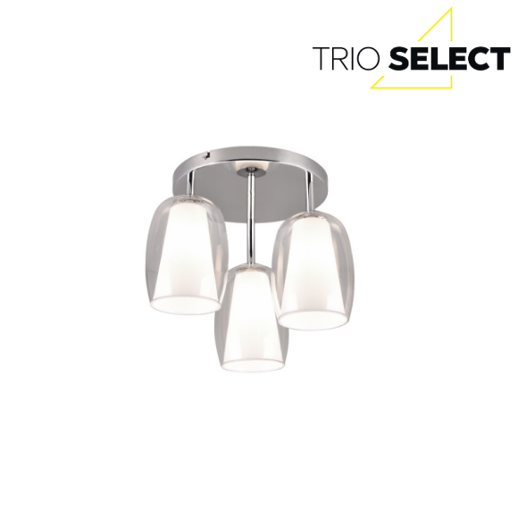 Trio SELECT 617500306  mennyezetre szerelhető lámpa BARRET  E14