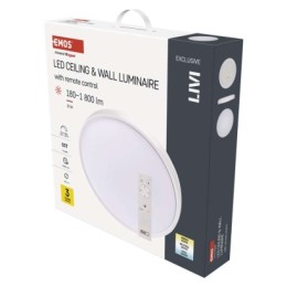 EMOS ZM5162 LED mennyezeti lámpák LIVI  | 30W integrált LED forrás | 1800lm