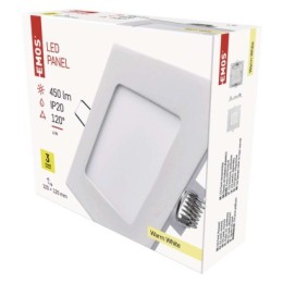 EMOS ZD2121 LED süllyeszthető lámpa PROFI  | 6W integrált LED forrás | 450lm | 3000K