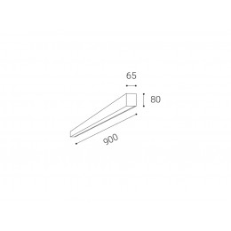 LED2 1310151D LED mennyezeti lámpa Lino 90 P 1x12-20W | 1320-2200lm | 3000K/3500K/4000K | CCT