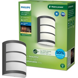 Philips 8720169269170 LED kültéri fali lámpa Python | 3,8W integrált LED forrás | 800lm | 2700K
