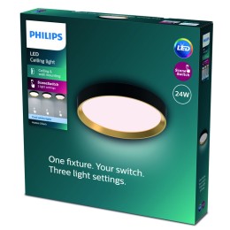 Philips 8720169301351 LED mennyezetre szerelhető lámpa Hanno | 24W integrált LED forrás | 2800lm | 4