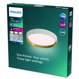 Philips 8720169301399 LED mennyezetre szerelhető lámpa Hanno | 24W integrált LED forrás | 2800lm | 4