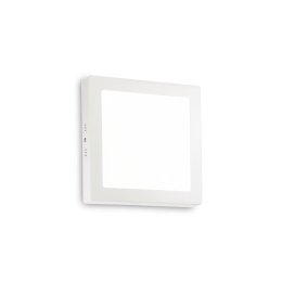 Ideal lux 321745 LED mennyezeti lámpák UNIVERSAL SQUARE | 19W integrált LED forrás | 2600lm | 4000K