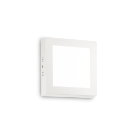 Ideal lux 321769 LED mennyezeti lámpák UNIVERSAL SQUARE | 14W integrált LED forrás | 1100lm | 4000K