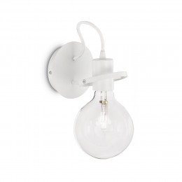 Ideal Lux 119465 fali lámpa Radio Bianco 1x60W|E27