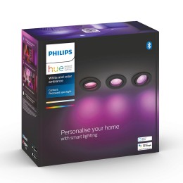 Philips Hue  8720169318977 LED süllyeszthető lámpakészlet Centura  | 3x4,2W GU10 | 3x350lm | 2000-65