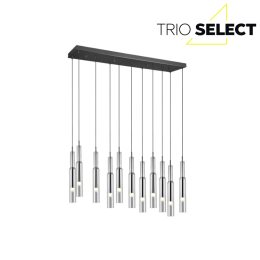 Trio SELECT 344511120  LED függőcsillár LUCENT  | 11x3W integrált LED forrás | 11x280lm | 2300+3000+