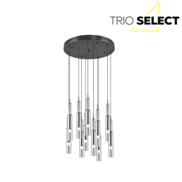 Trio SELECT 344531120 LED függőcsillár LUCENT  | 11x3W integrált LED forrás | 11x280lm | 2300+3000+4